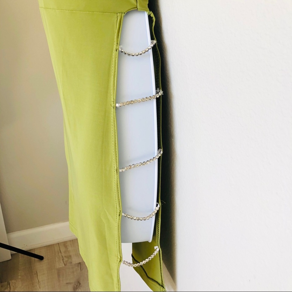 Sexy Green Club Dress - Picture 4 of 7
